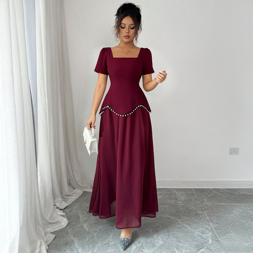 Sukienka Valéria Bordeaux