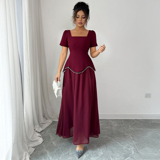 Sukienka Valéria Bordeaux