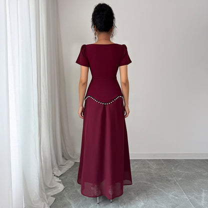 Sukienka Valéria Bordeaux