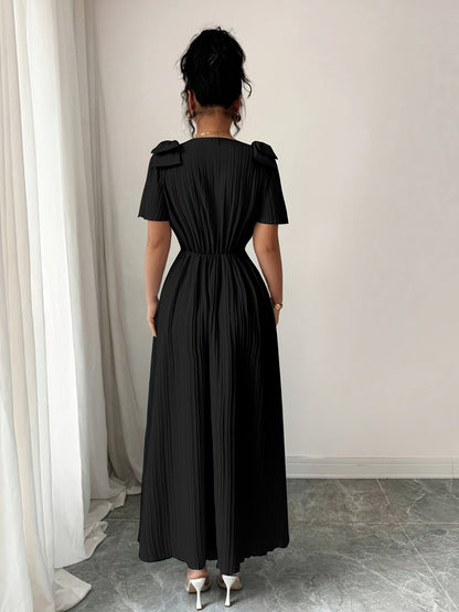 Elegant V-Neck Dress