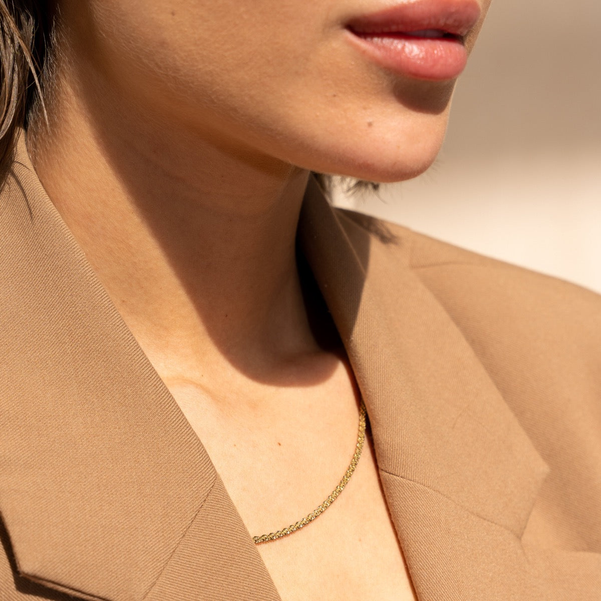 Champagne Chain Necklace