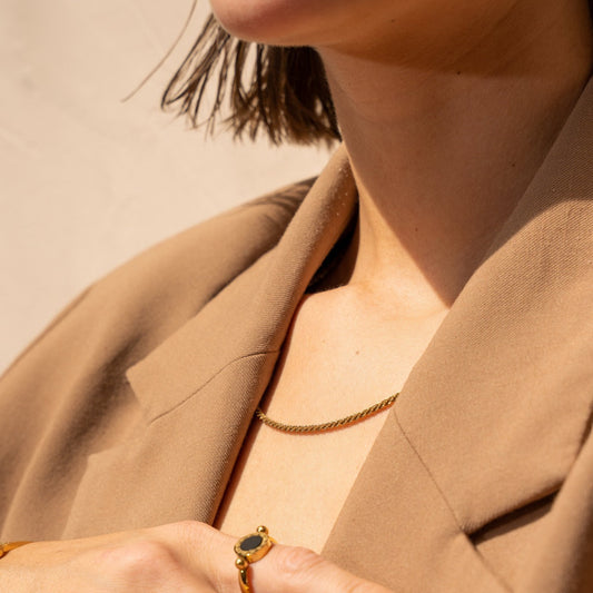 Champagne Chain Necklace