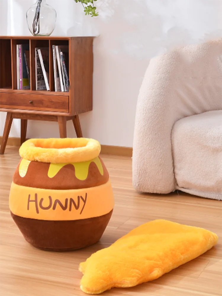 Przytulne Legowisko Jaskinia w Kształcie Garnka Miodu dla Zwierząt