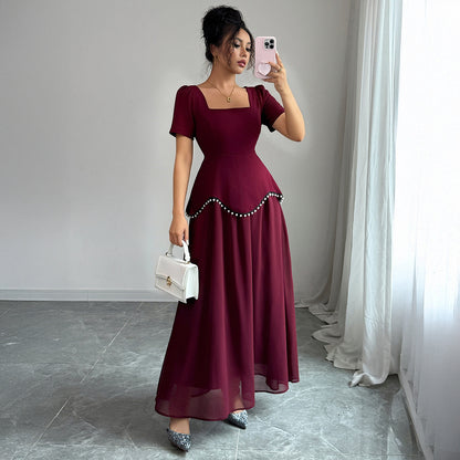 Sukienka Valéria Bordeaux